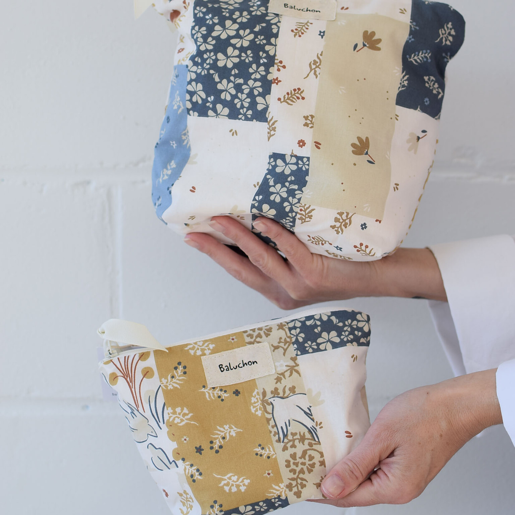 Patchwork pouch
