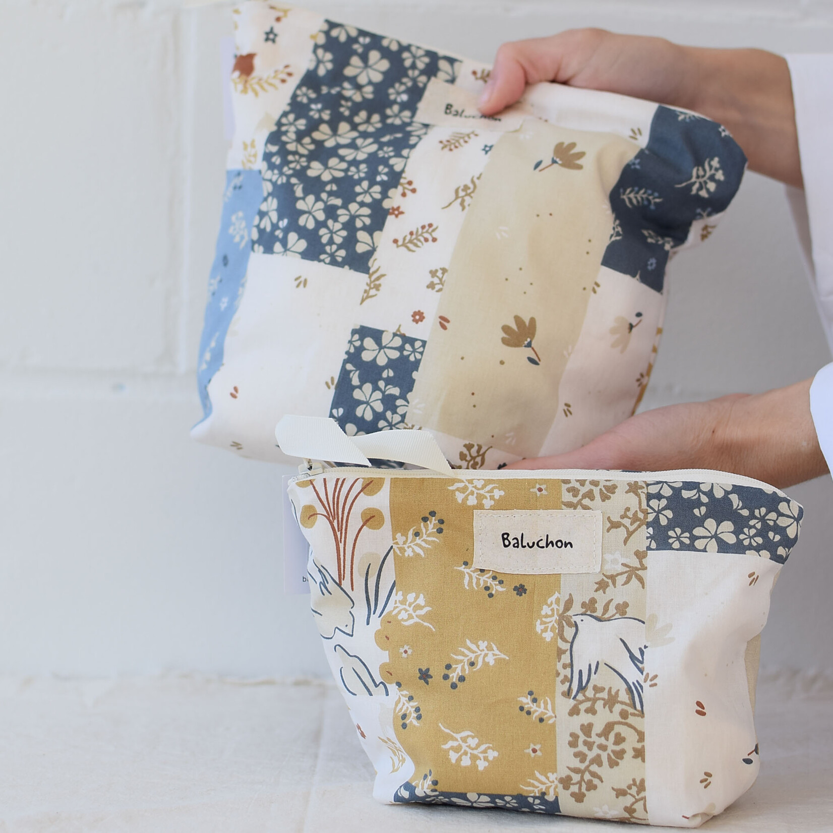 Patchwork pouch