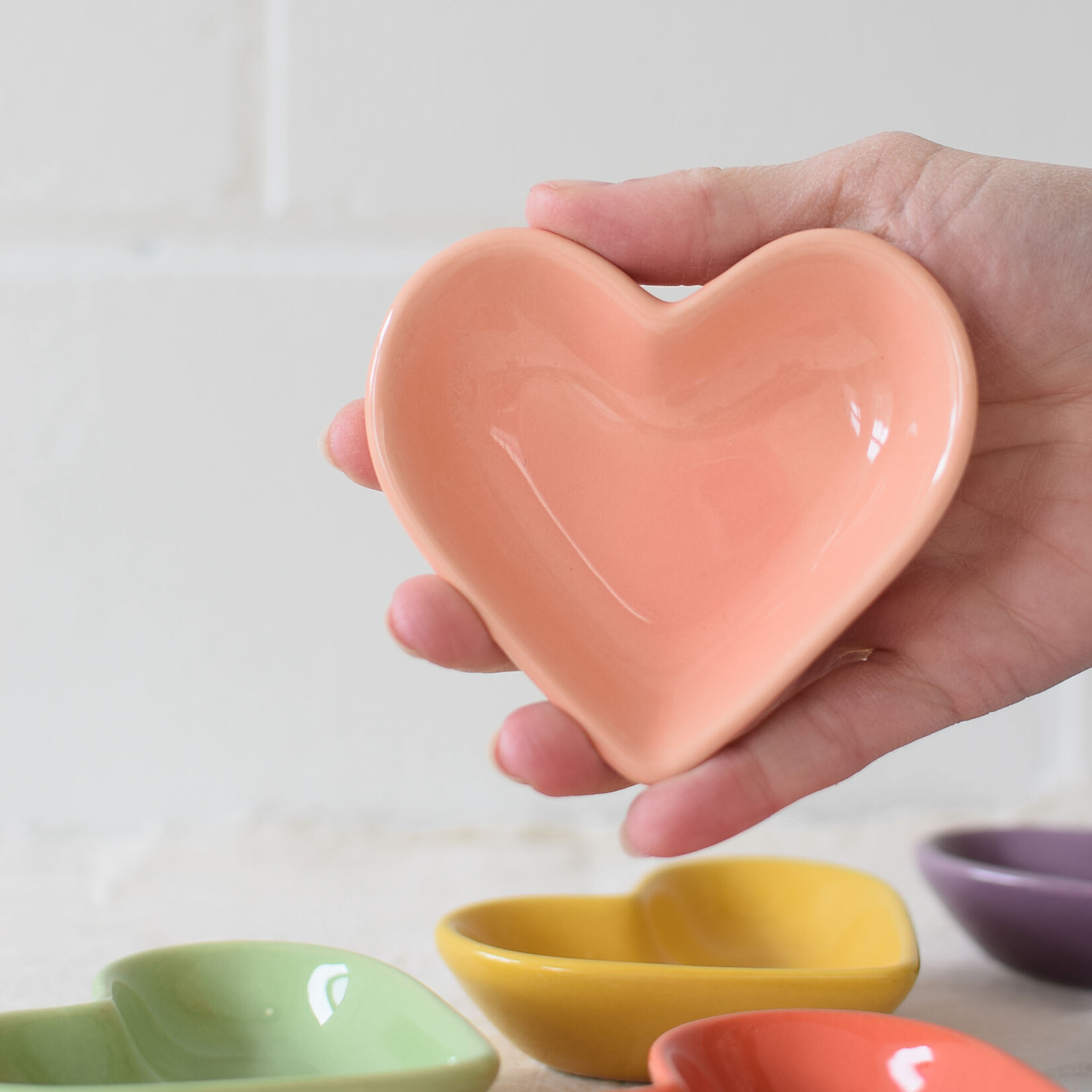 Heart tiny plate