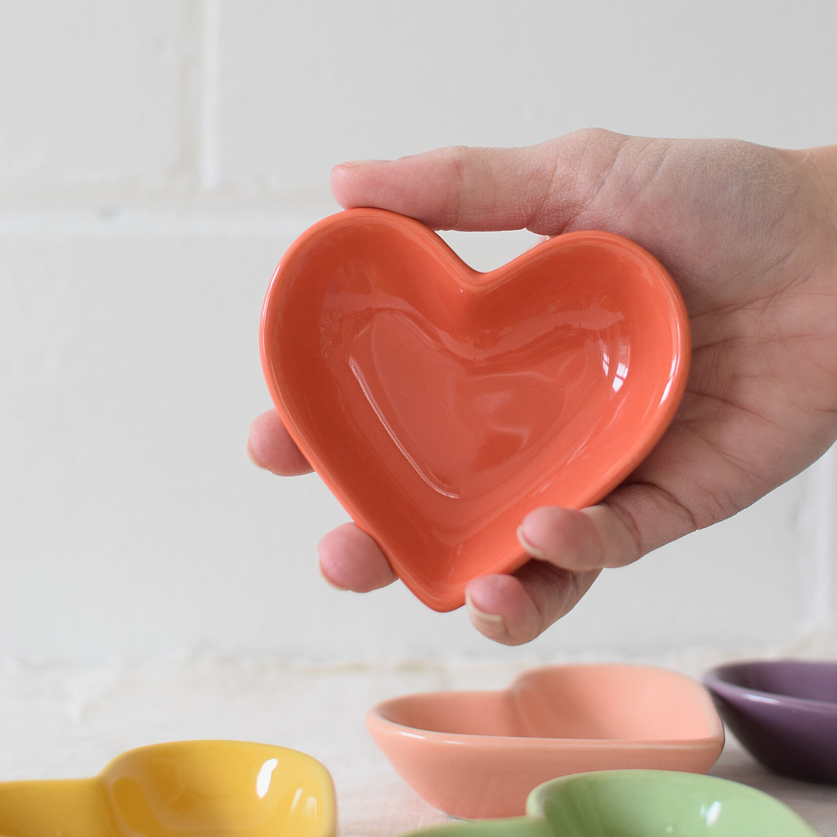 Heart tiny plate