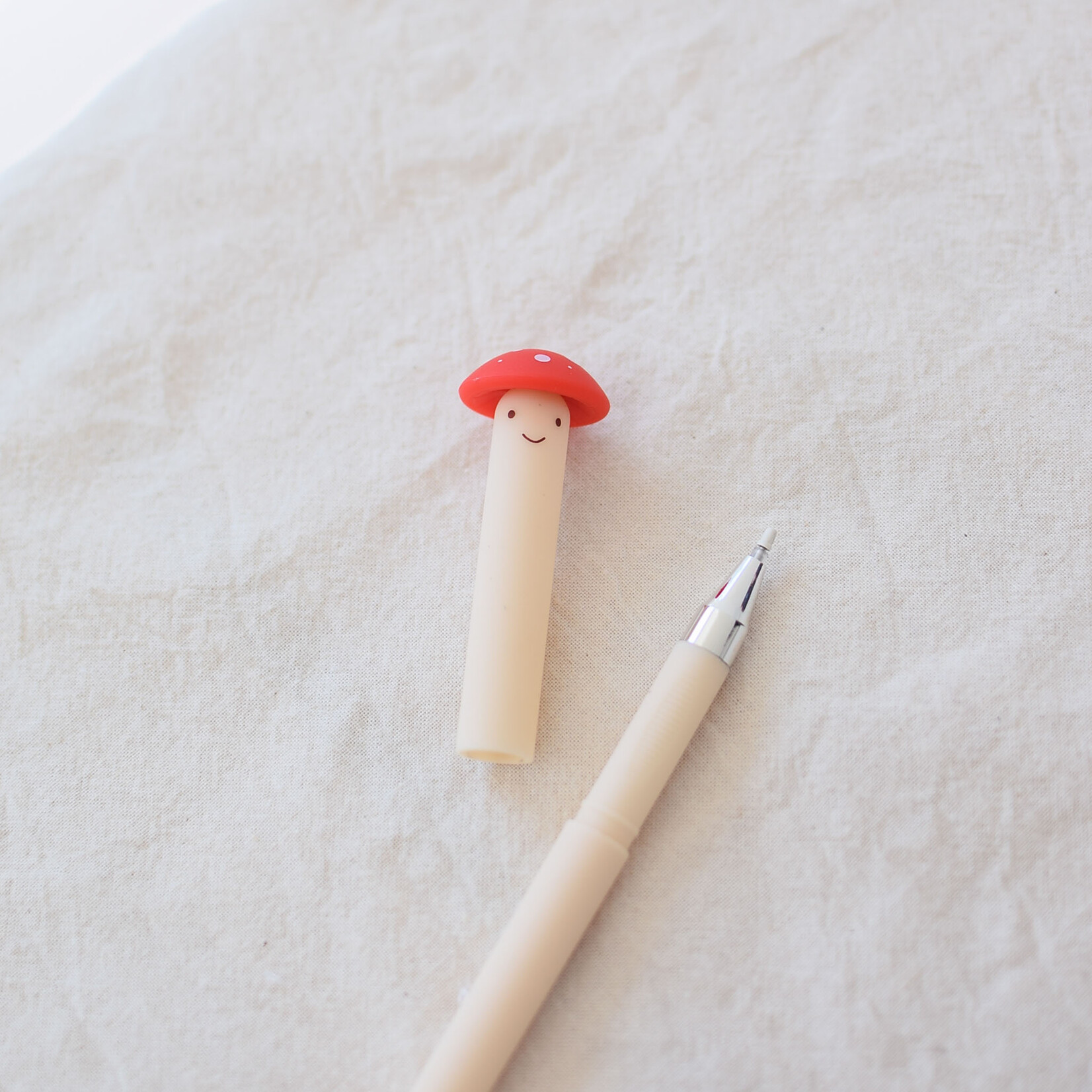 Stylo effaçable champignon