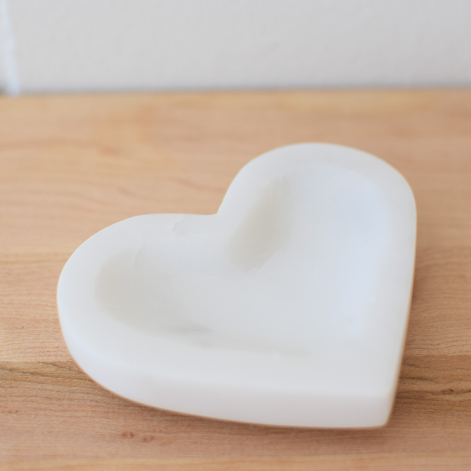 Small heart marble plate