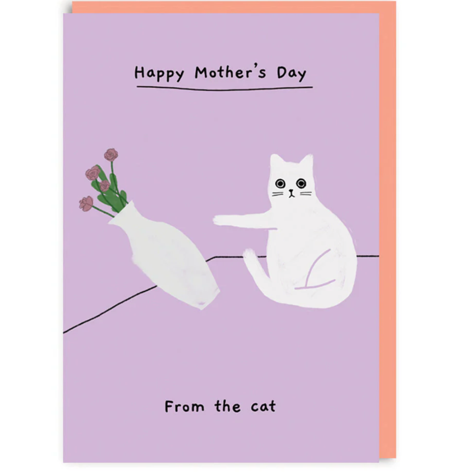 Card From the cat Mother's day