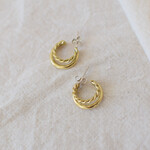 Boucles Adina dorée