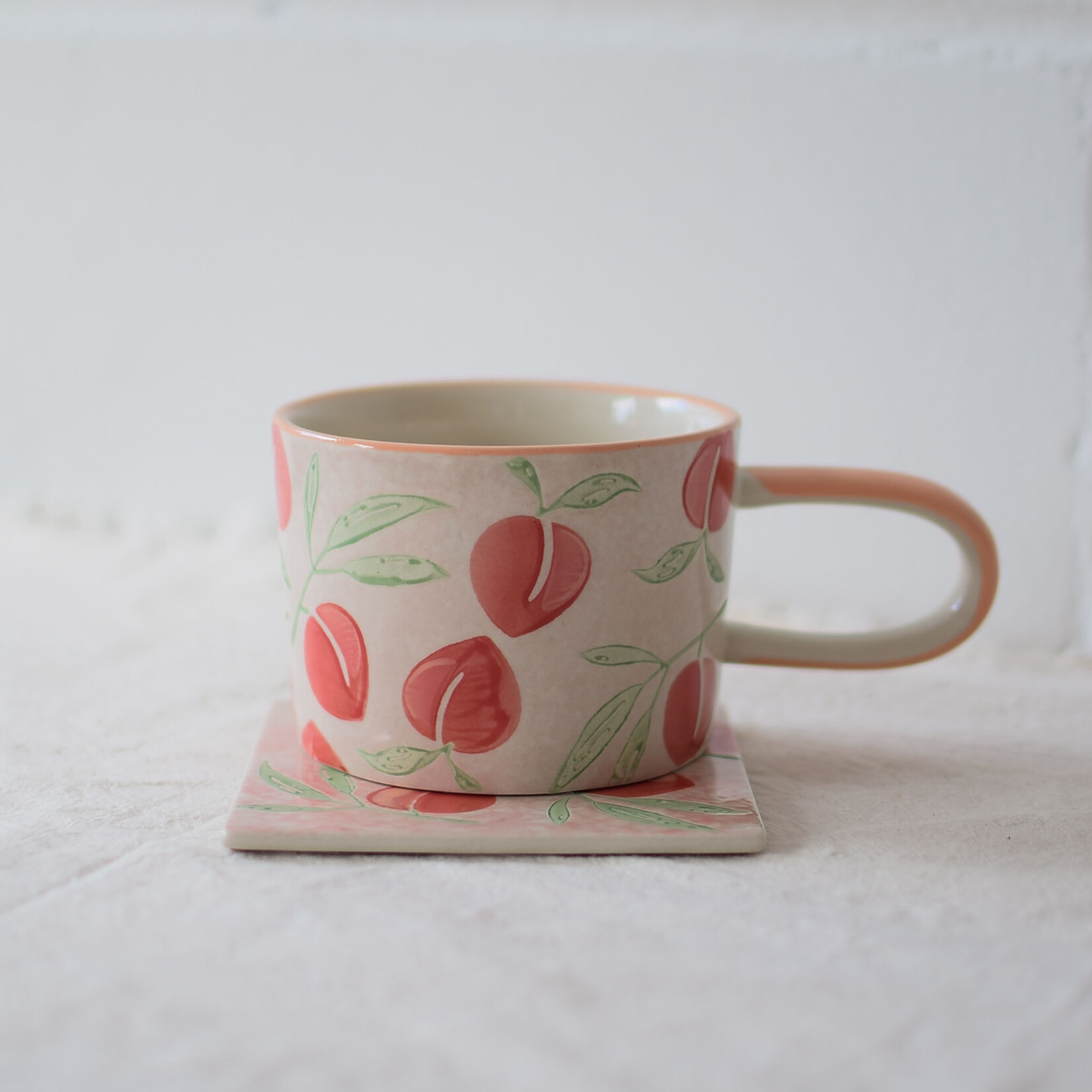 Tasse Vintage Garden Pêches