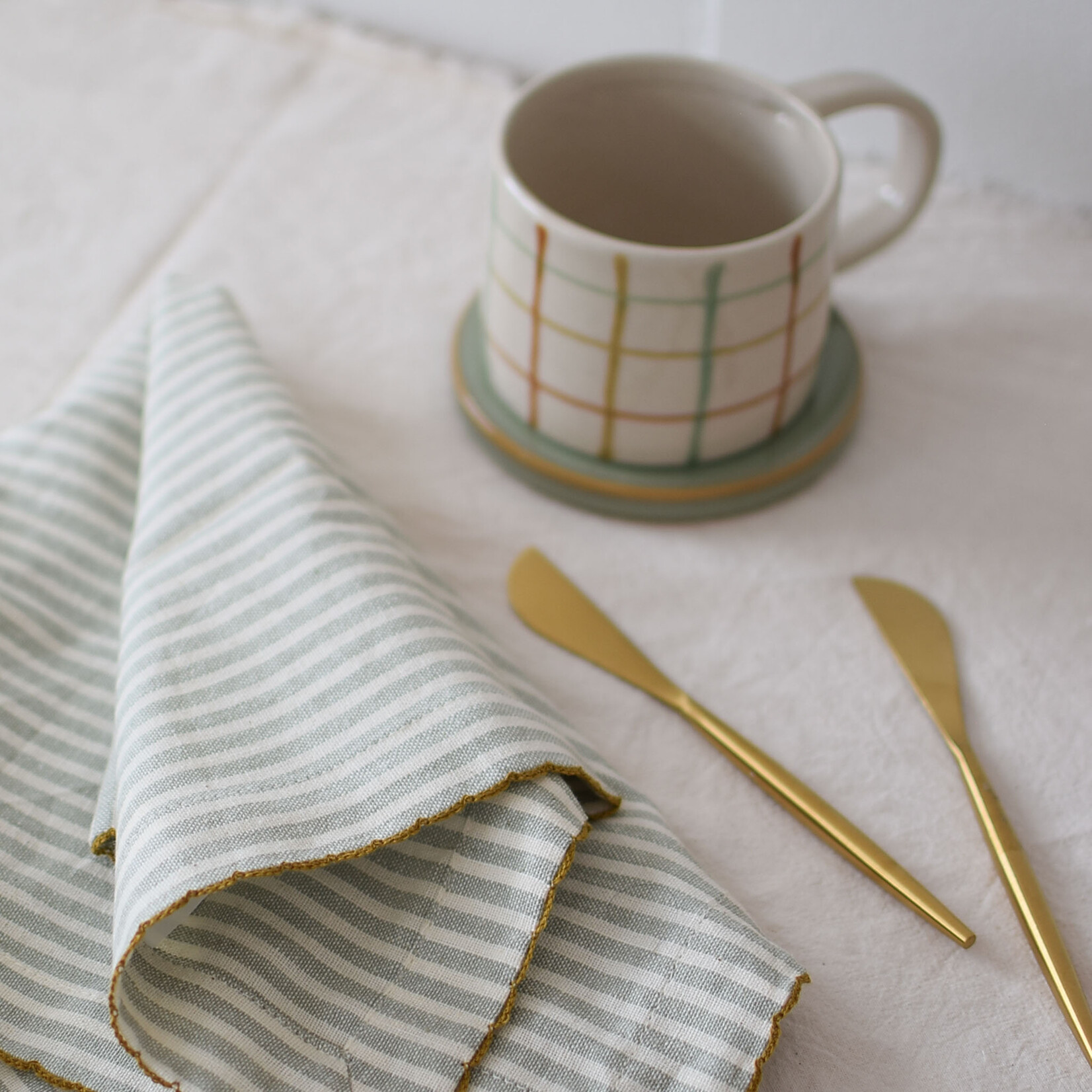 Couteau tartineur doré