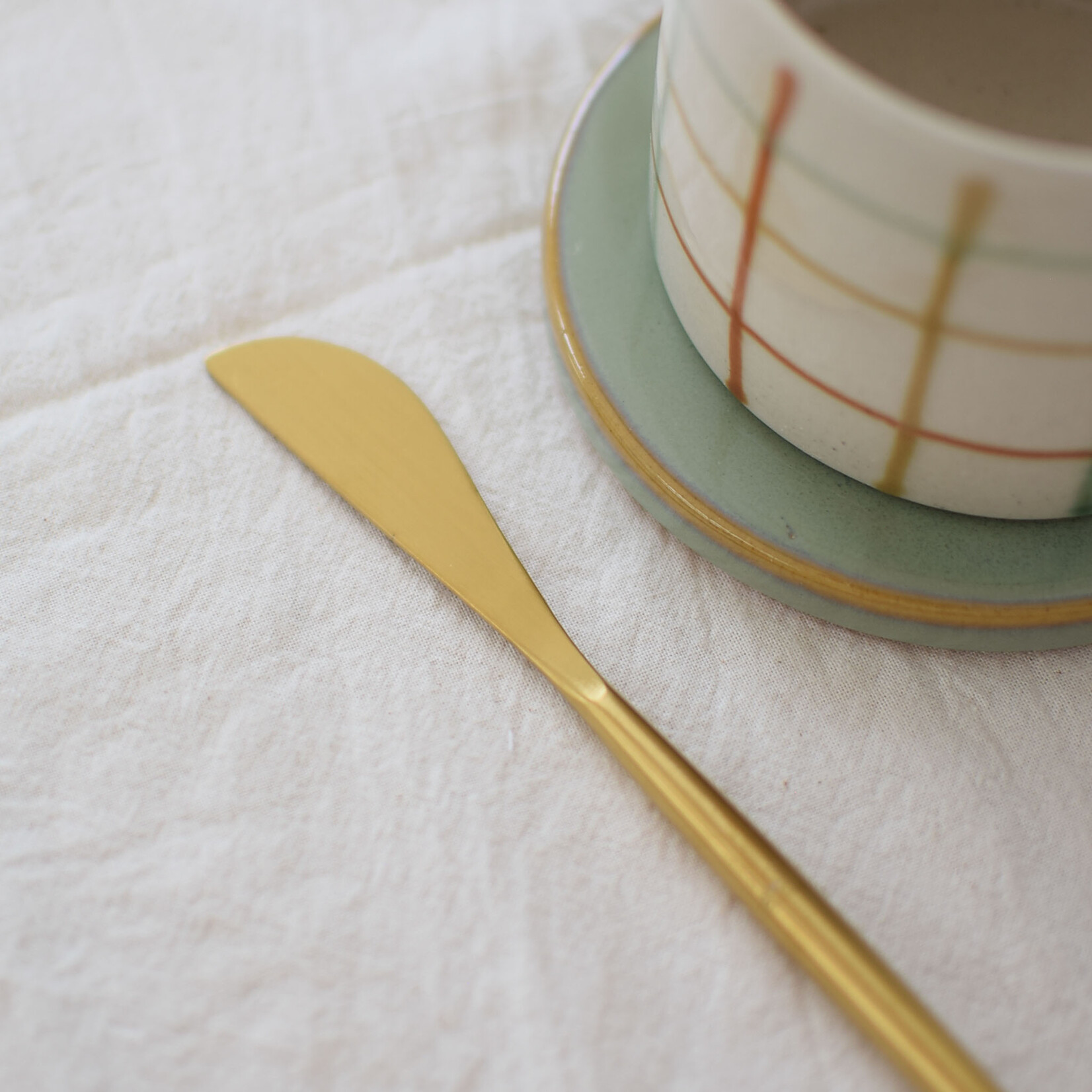 Couteau tartineur doré