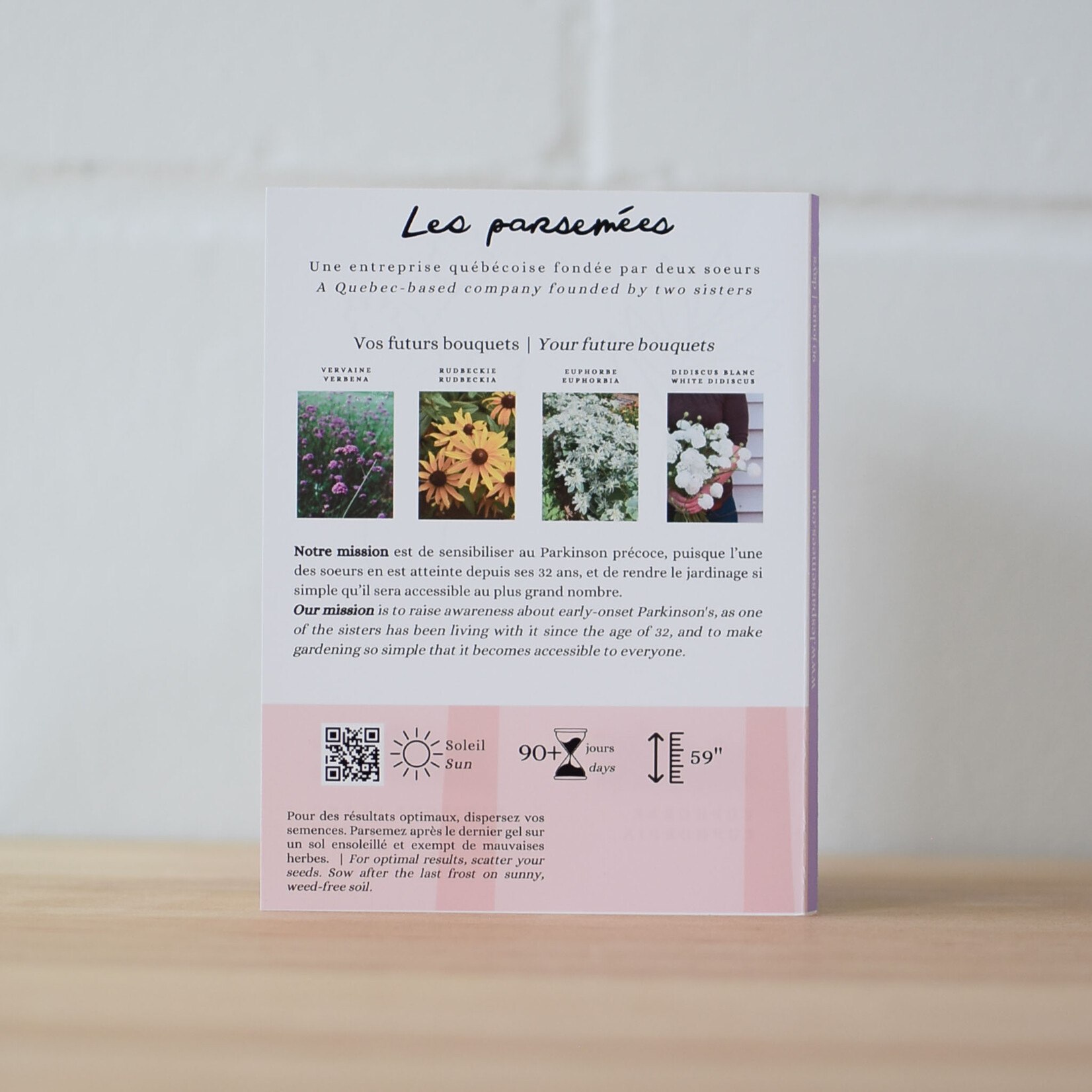 Semences Bouquet 90 jours (4 variétés)