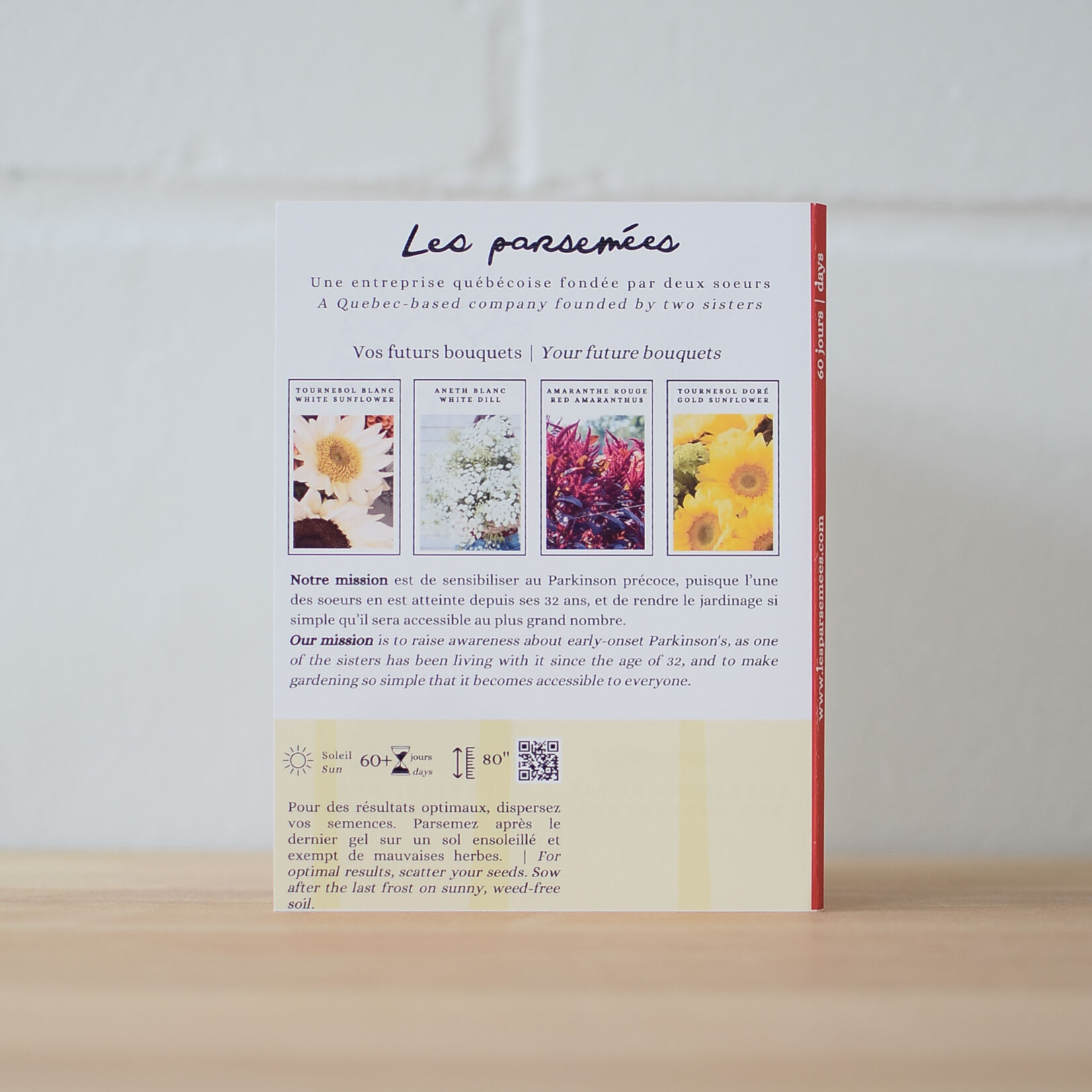 Semences Bouquet 60 jours (4 variétés)