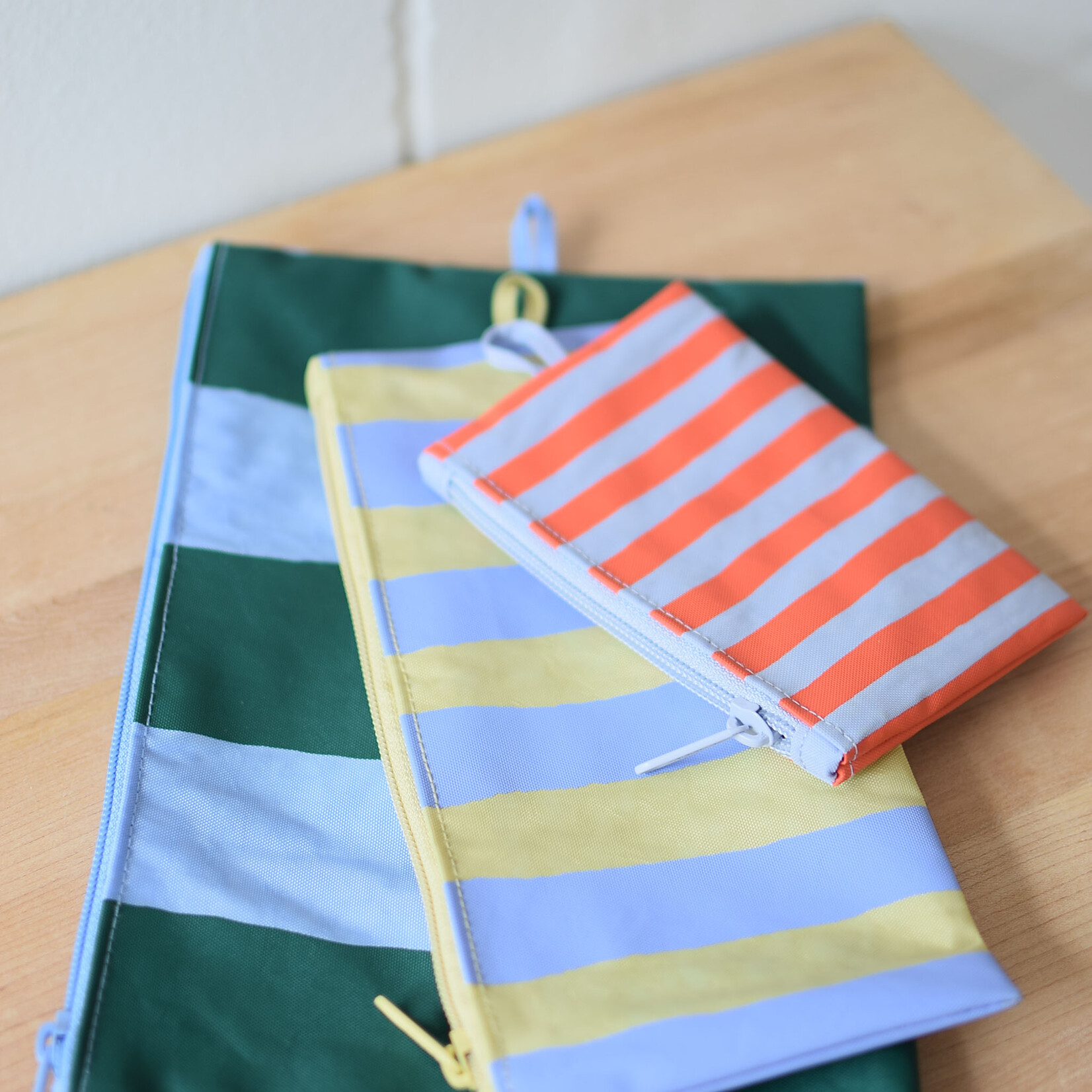 Pochette plate Baggu - Rayures