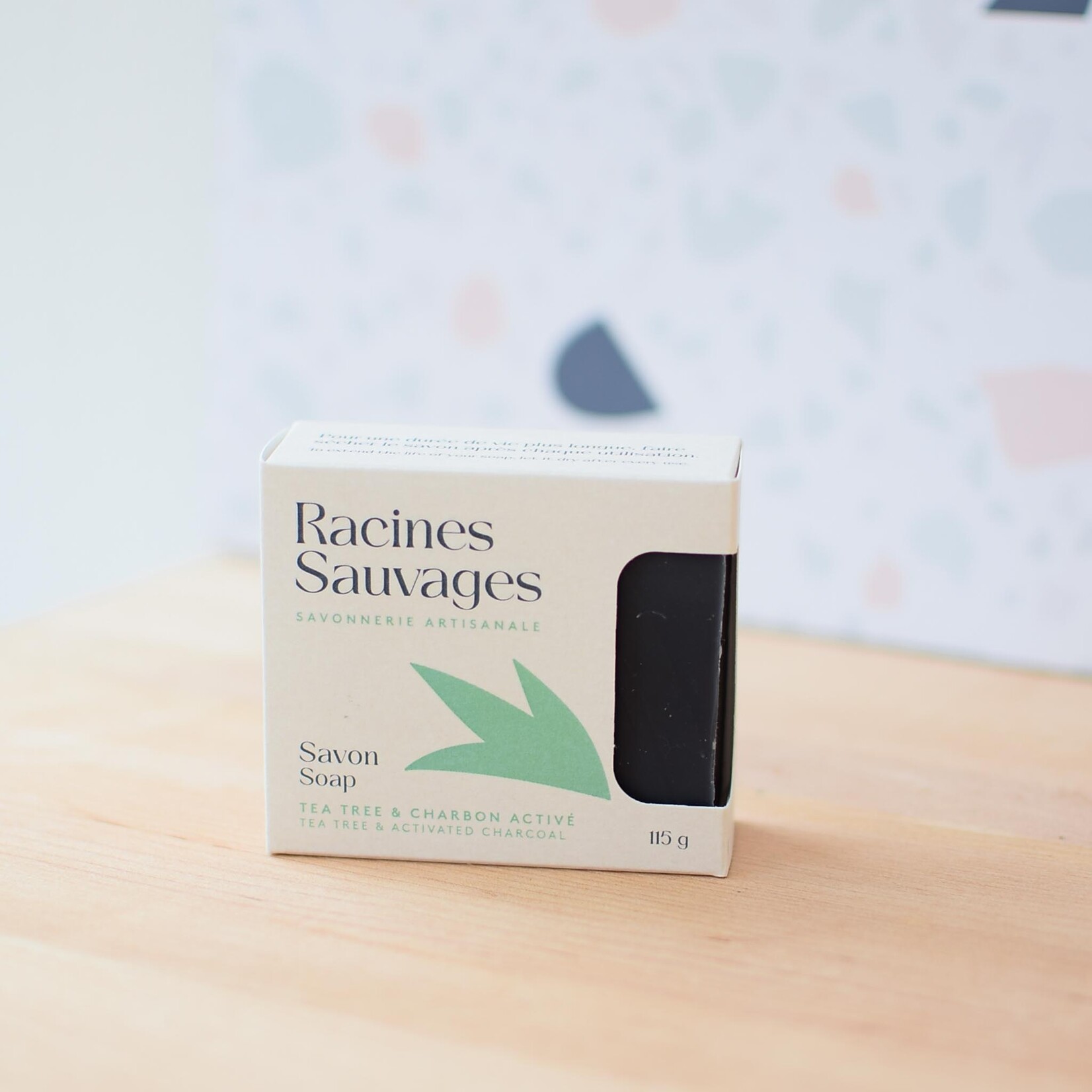 Tea tree & Charcoal soap 115g