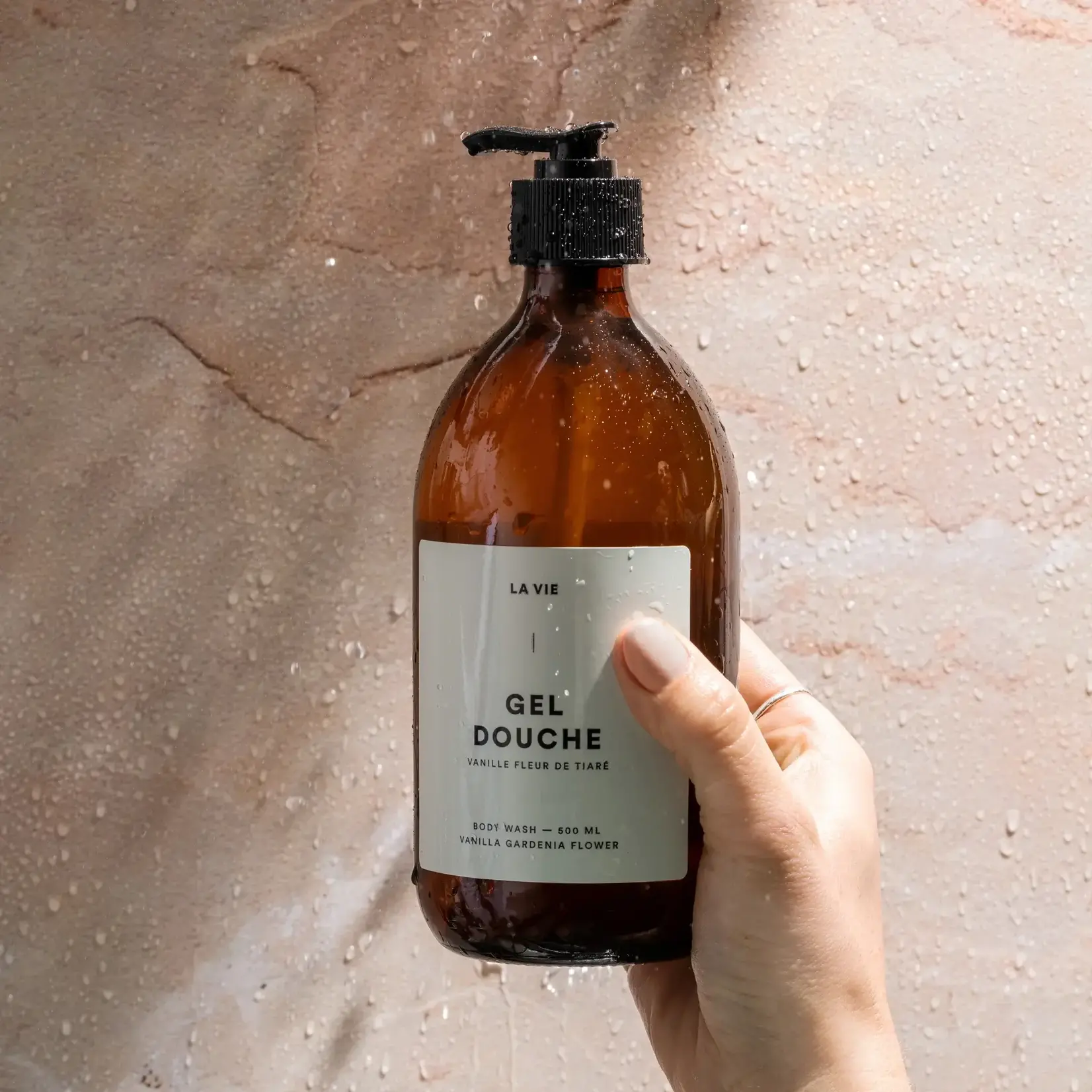 Gel Douche La Vie Apothicaire - Vanille/Fleur de Tiaré