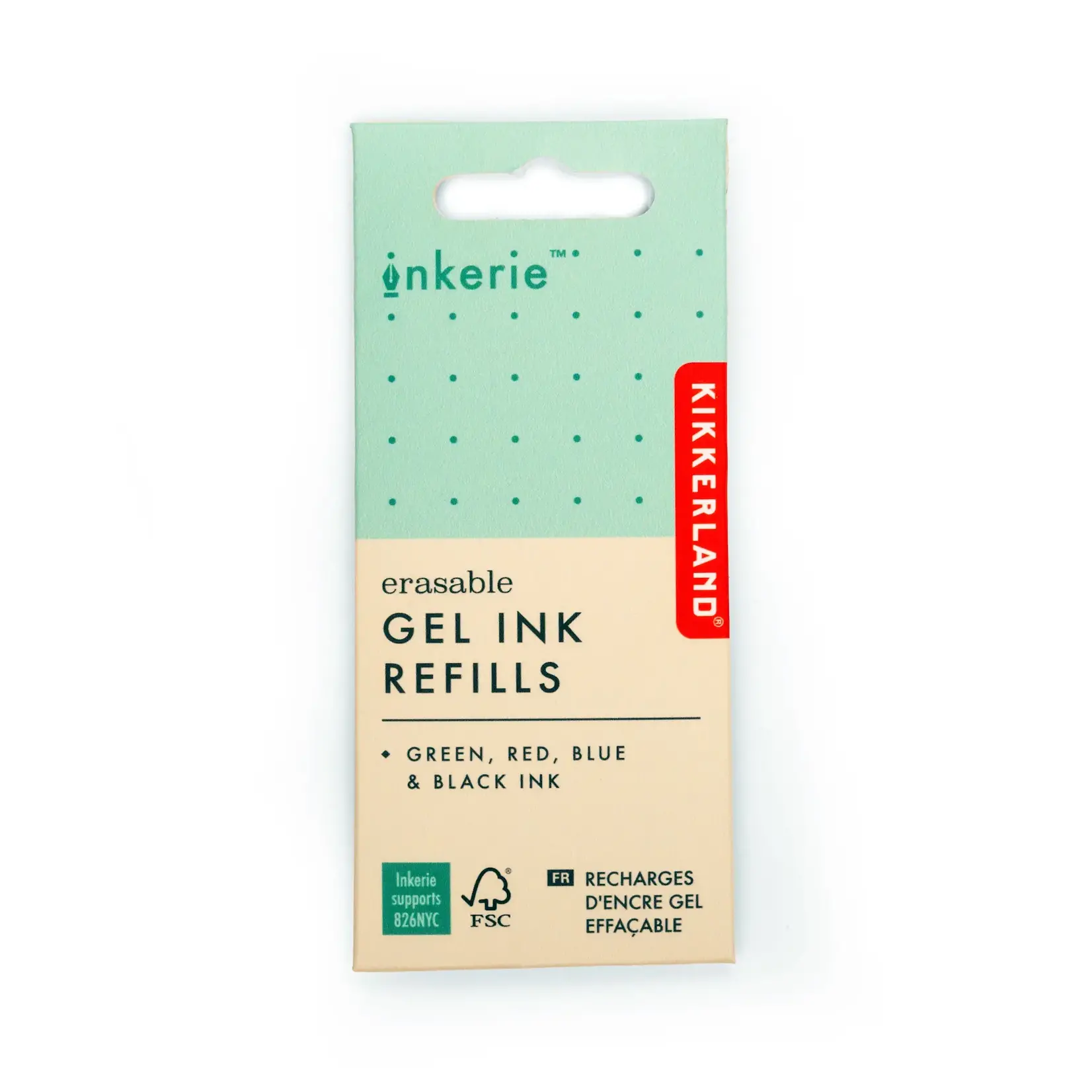 Erasable gel ink Refills - 4 colors