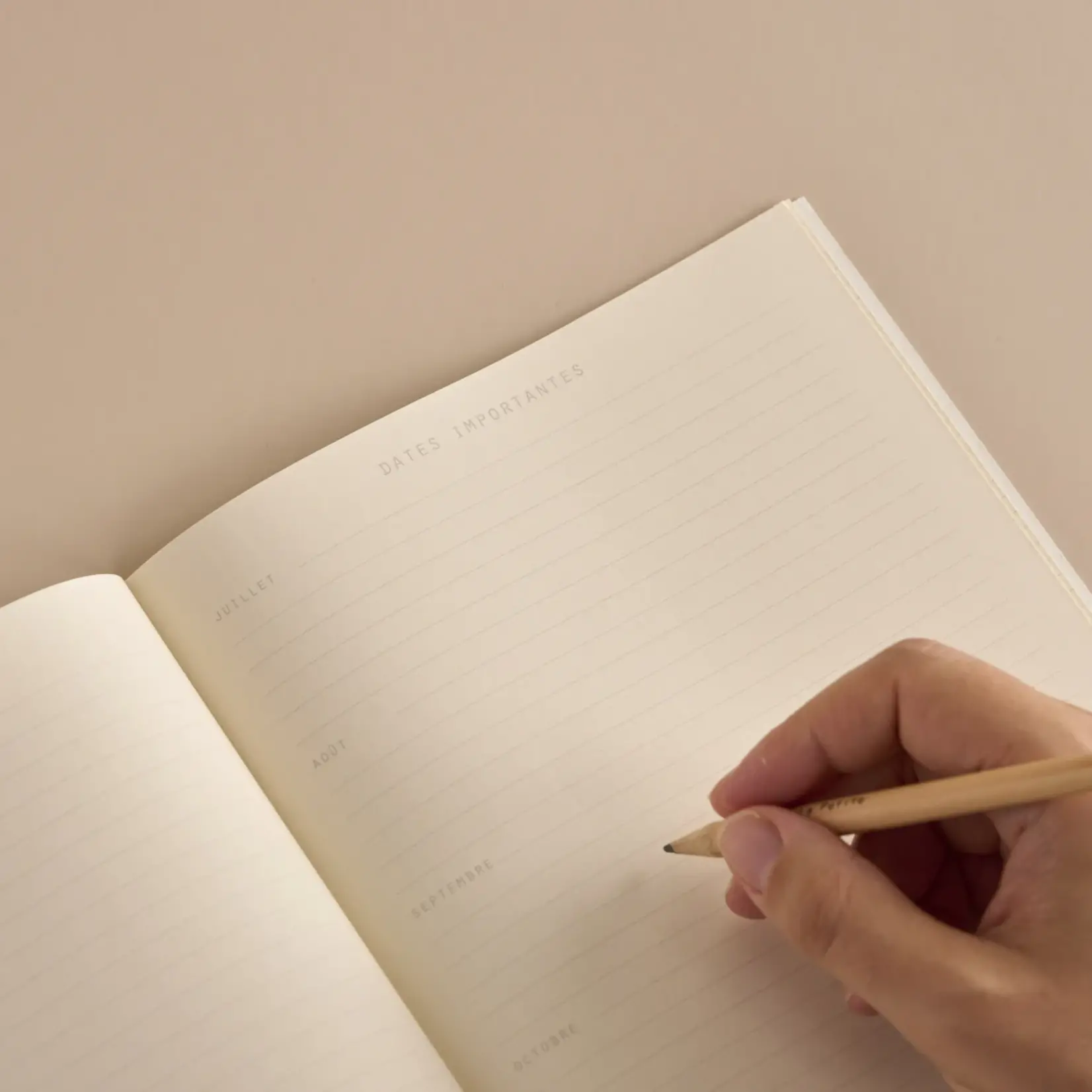 Jardin monthly planner