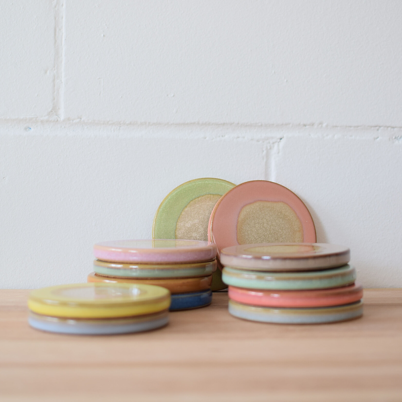 Coaster Reactive glaze