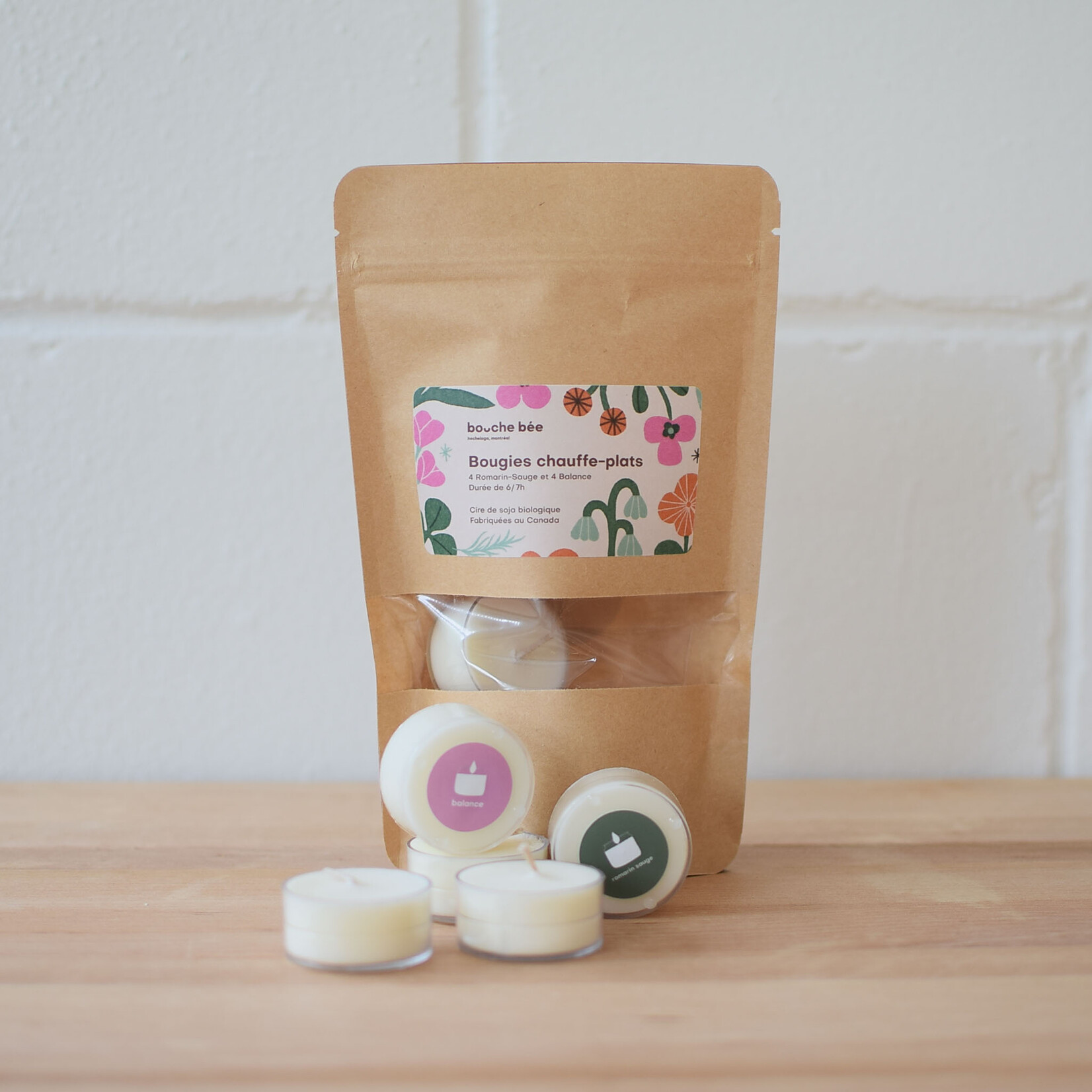 Bougies chauffe-plat - Romarin & Balance