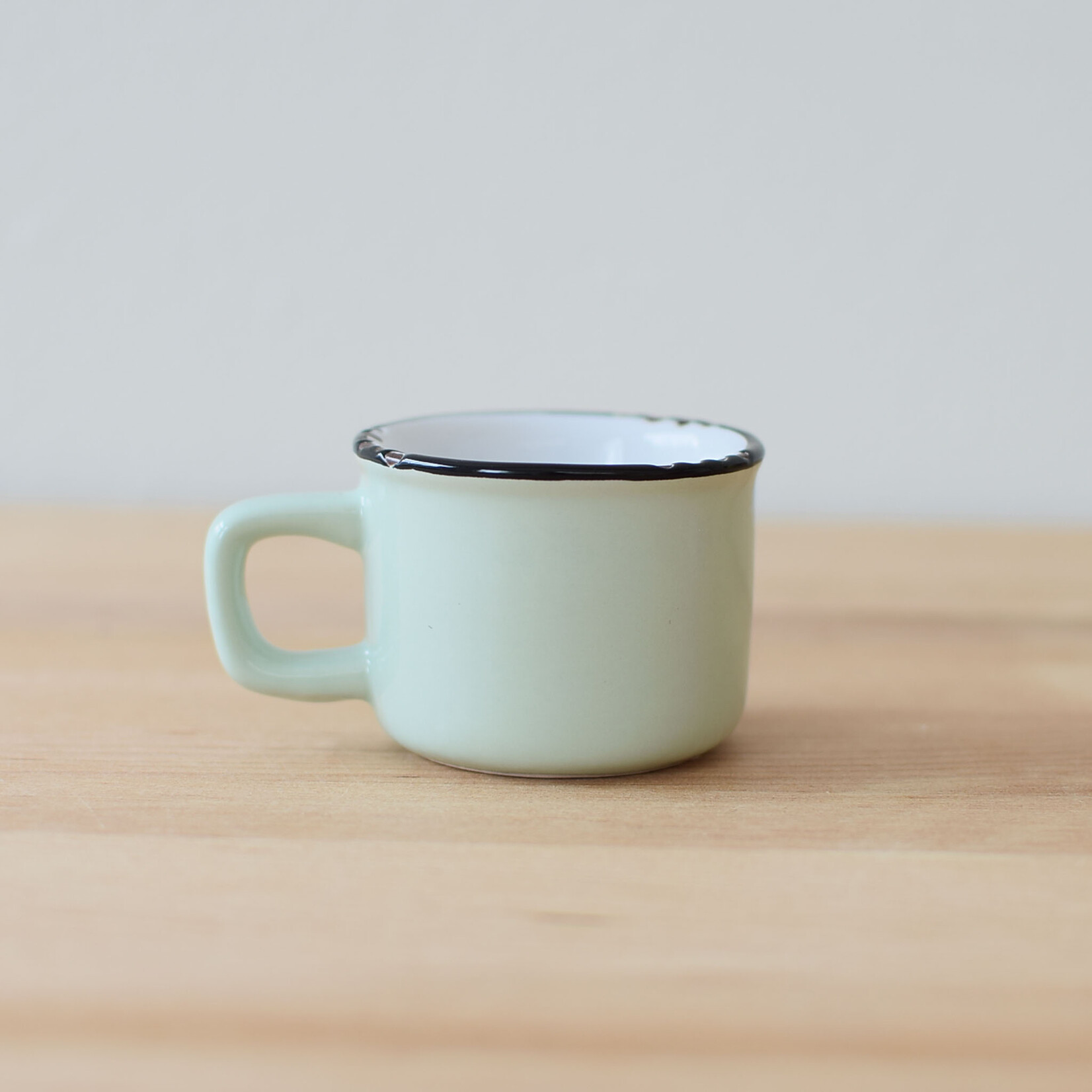 Tasse espresso style émaillée
