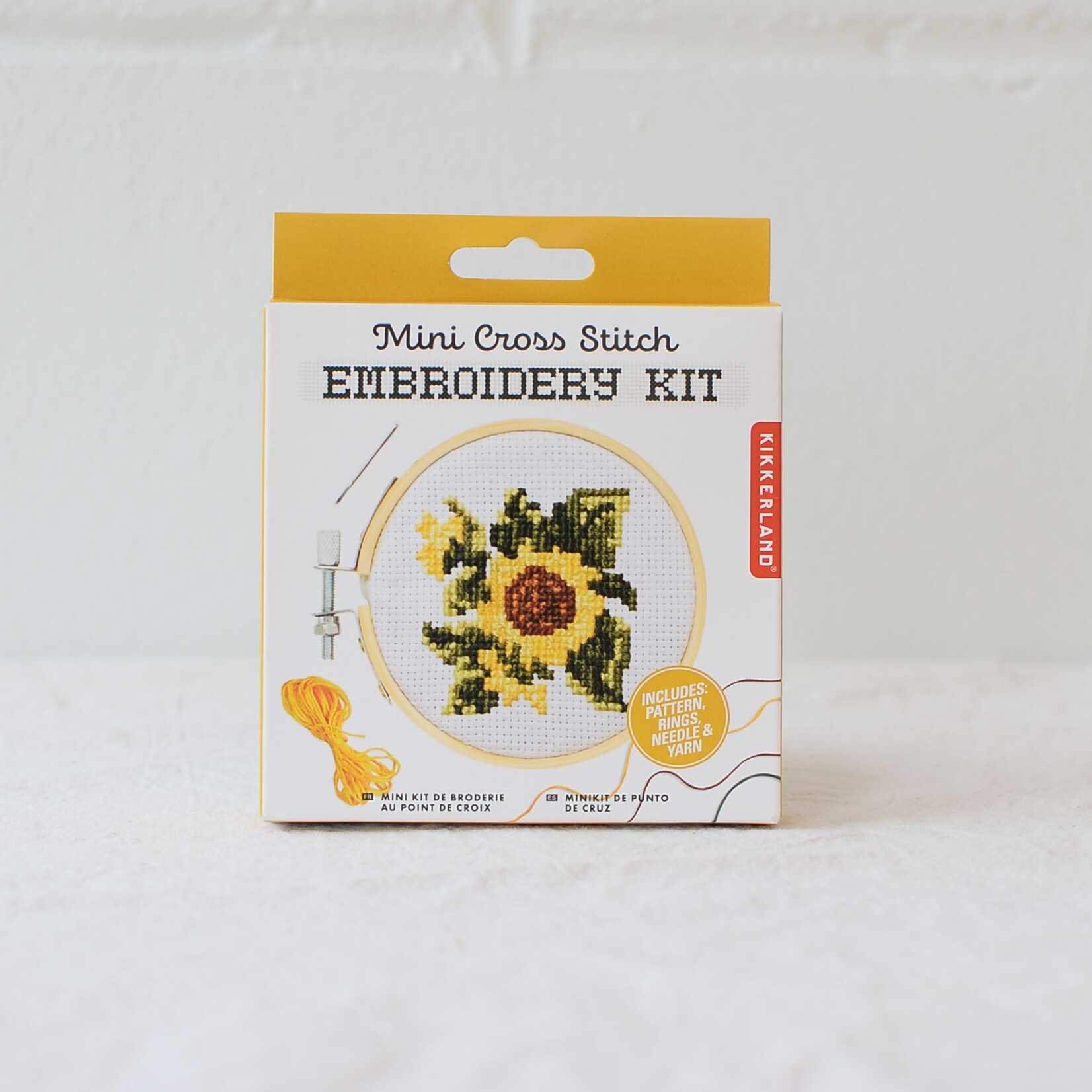 Mini kit broderie - Tournesol