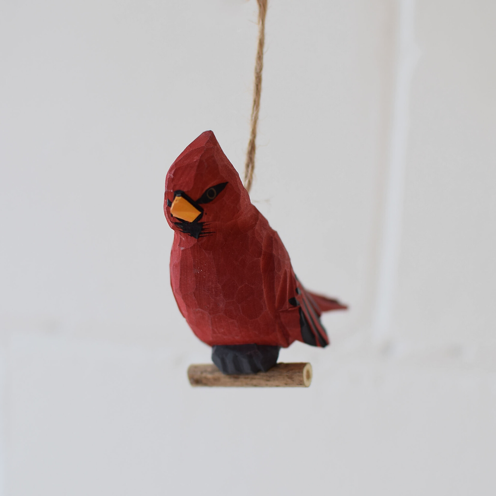 Ornament - Red wood cardinal