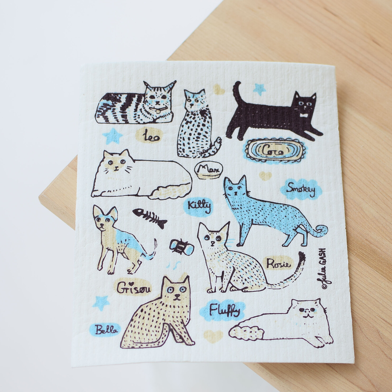 Swedish wipe - Cats & name