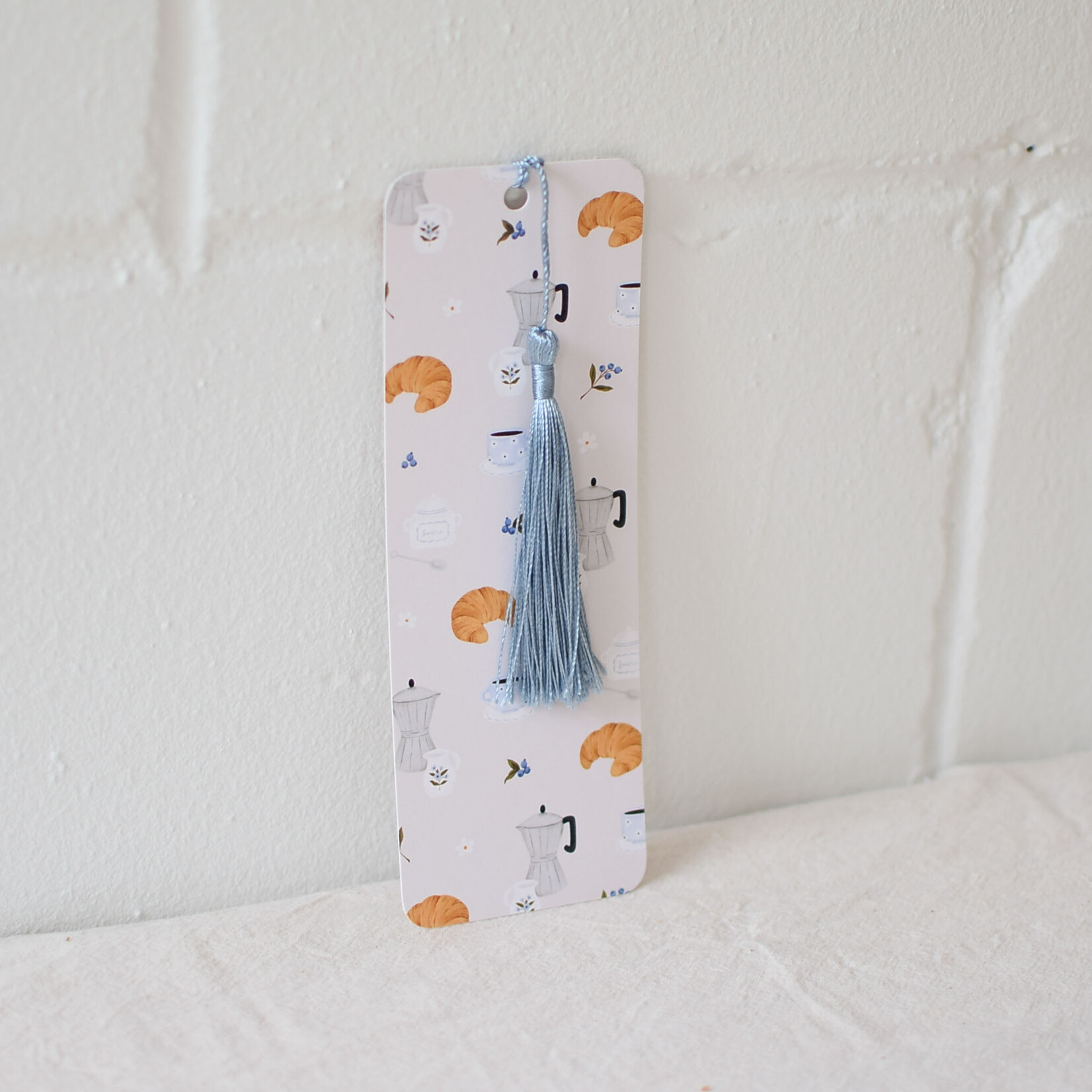 Tassel bookmark - Coffee