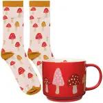 Duo Chaussettes et tasse Champignons