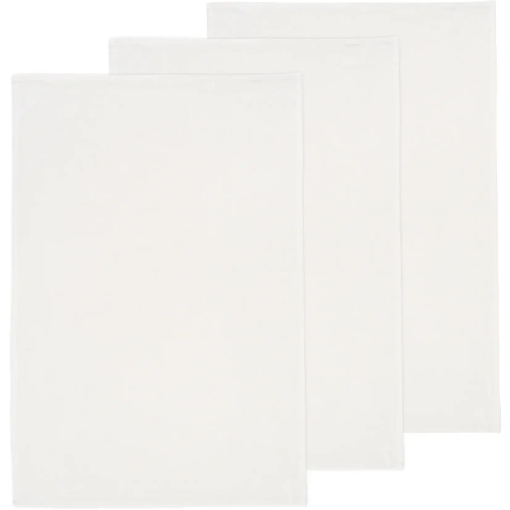 Trio of dishcloths - Unbleached White
