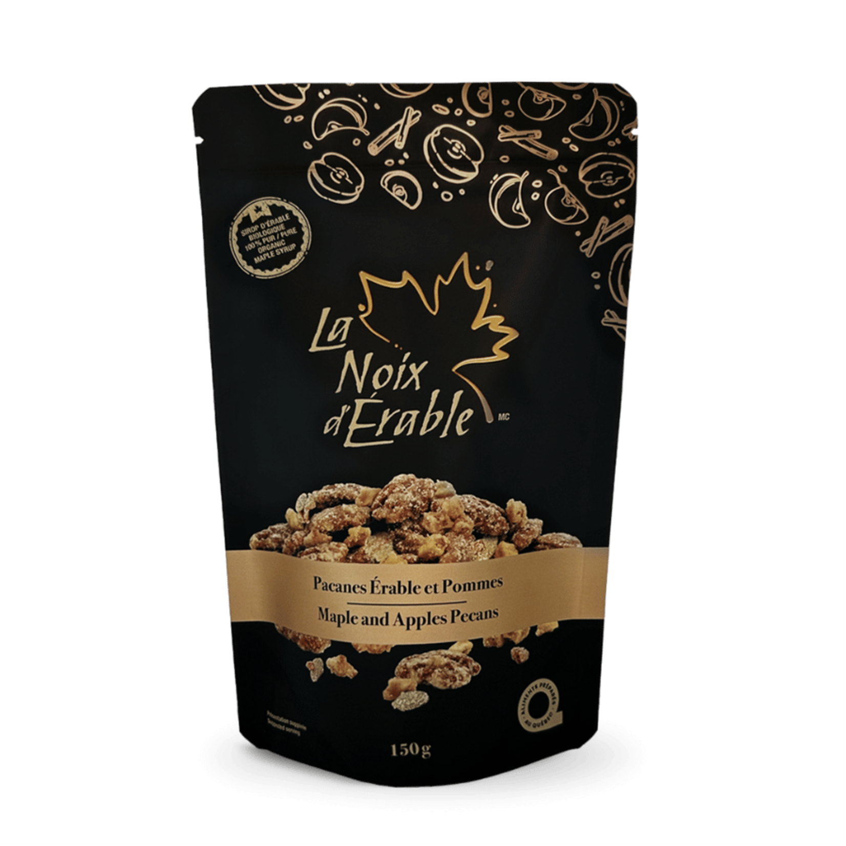 Pacanes à l'érable et aux pommes