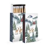 Forest and Cabin Matchbox