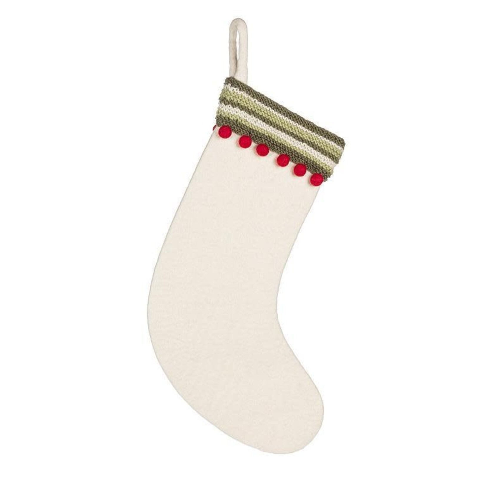Folk Christmas stocking