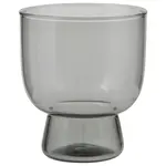 Pedestal glass - Smoked