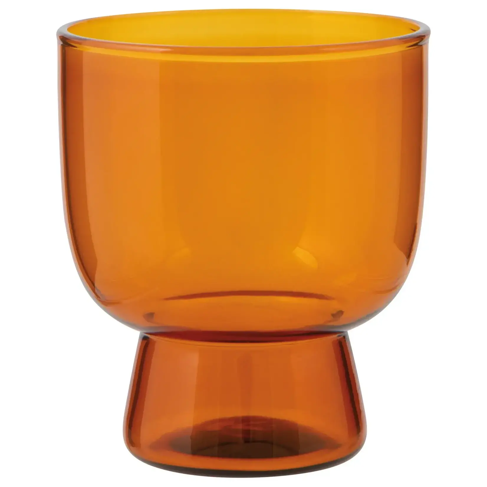 Verre à pied - Ambré