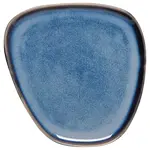 5.25” Asymmetrical Blue Plate