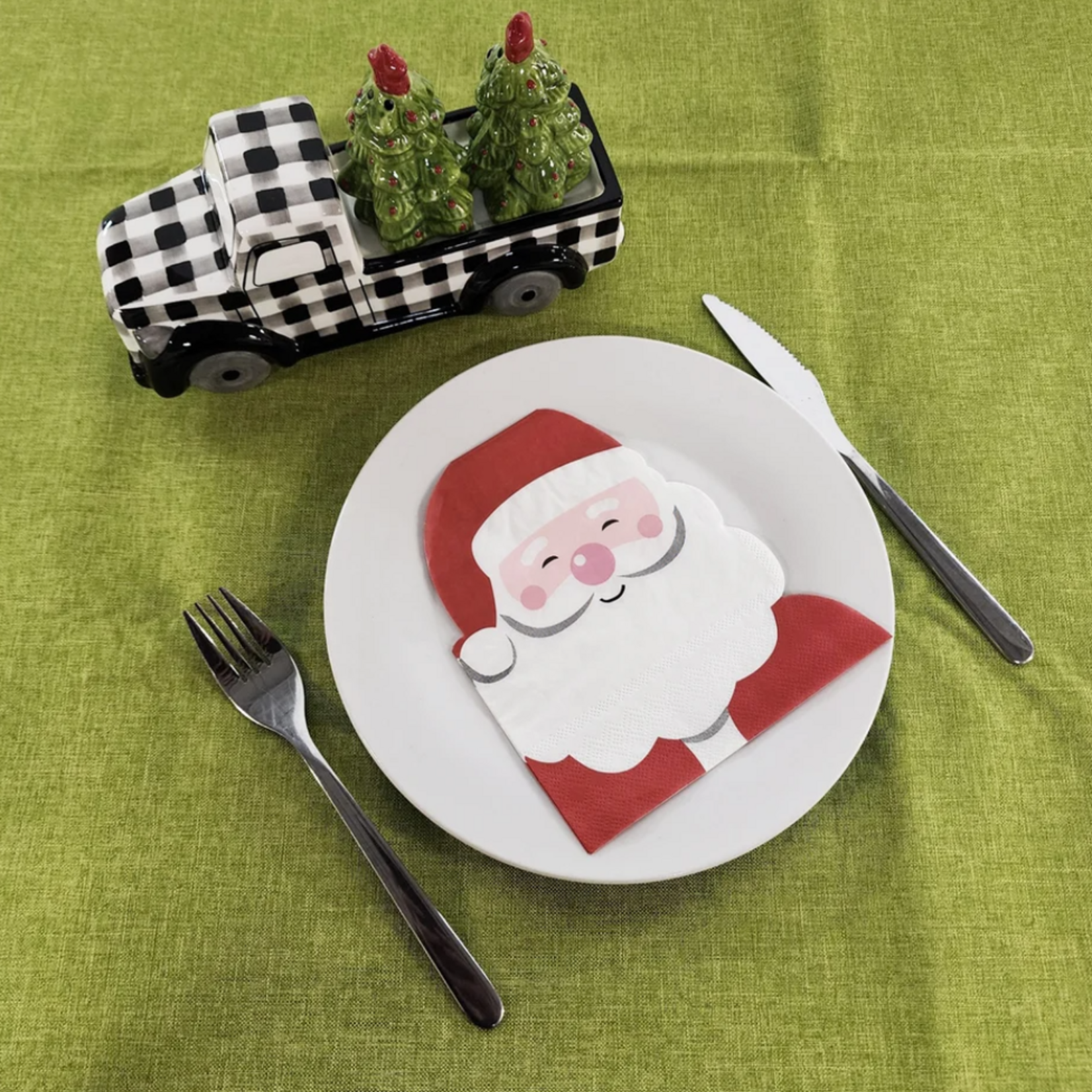 Serviettes en papier - Père Noël (lot de 10)