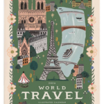2026 Wall Calendar - World Travel