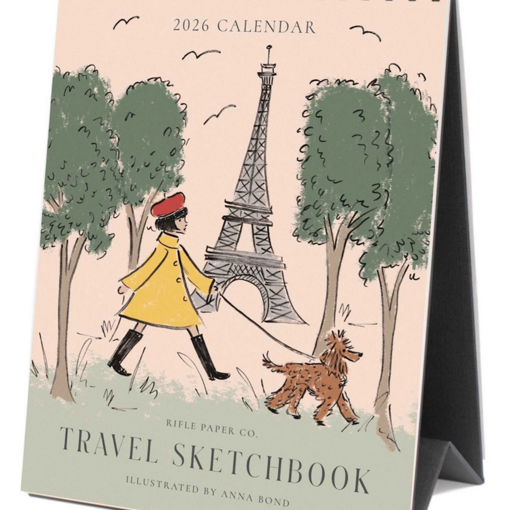 2026 Desk Calendar - Travel Sketchbook