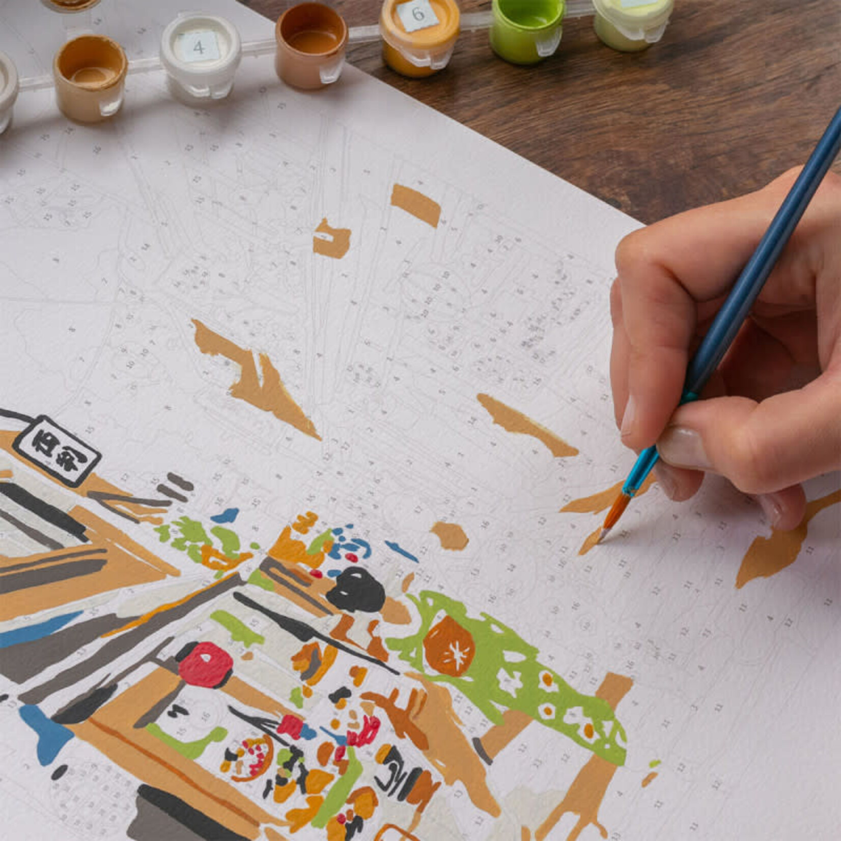 Coffret peinture au numéro - Kyoto