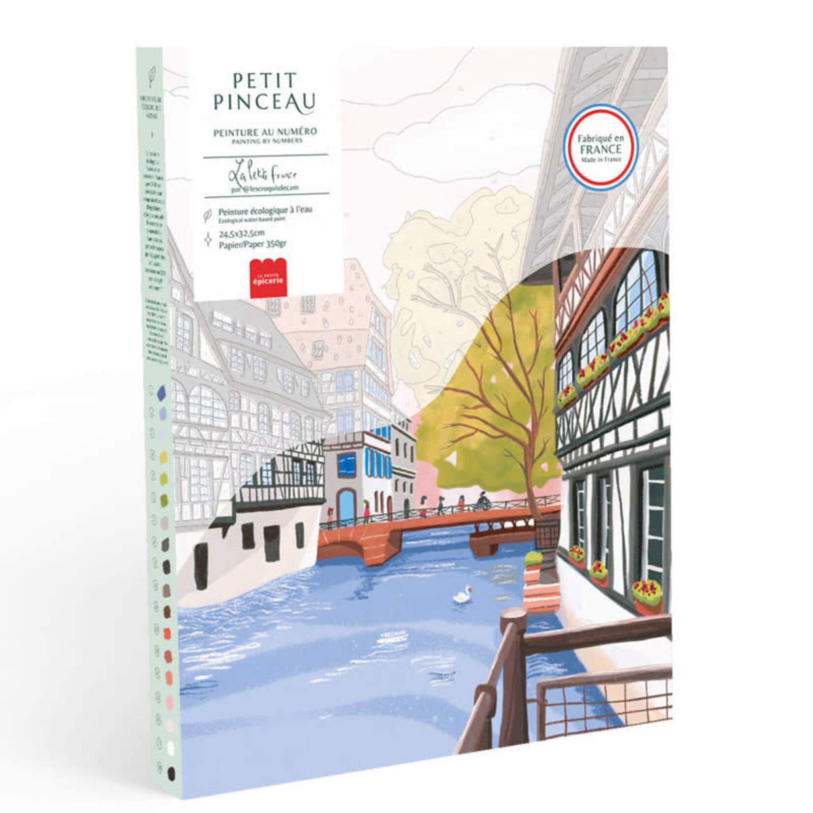 Numbered painting set - La petite France