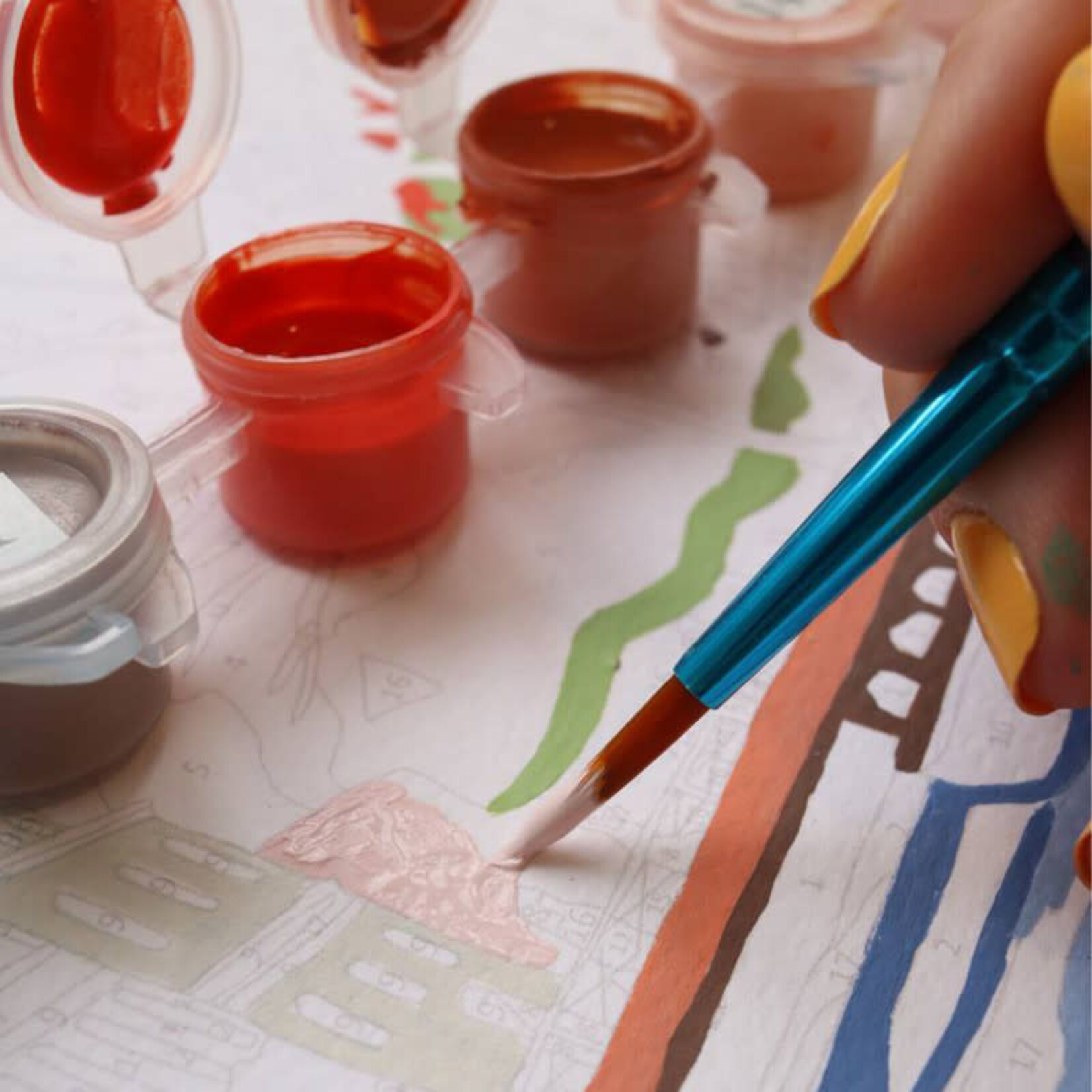 Coffret peinture au numéro - La petite France