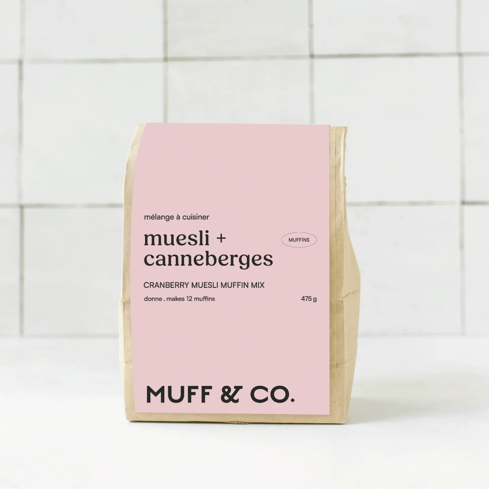 Mélange à muffins - muesli & canneberges
