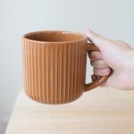 Cognac Fluted Mug