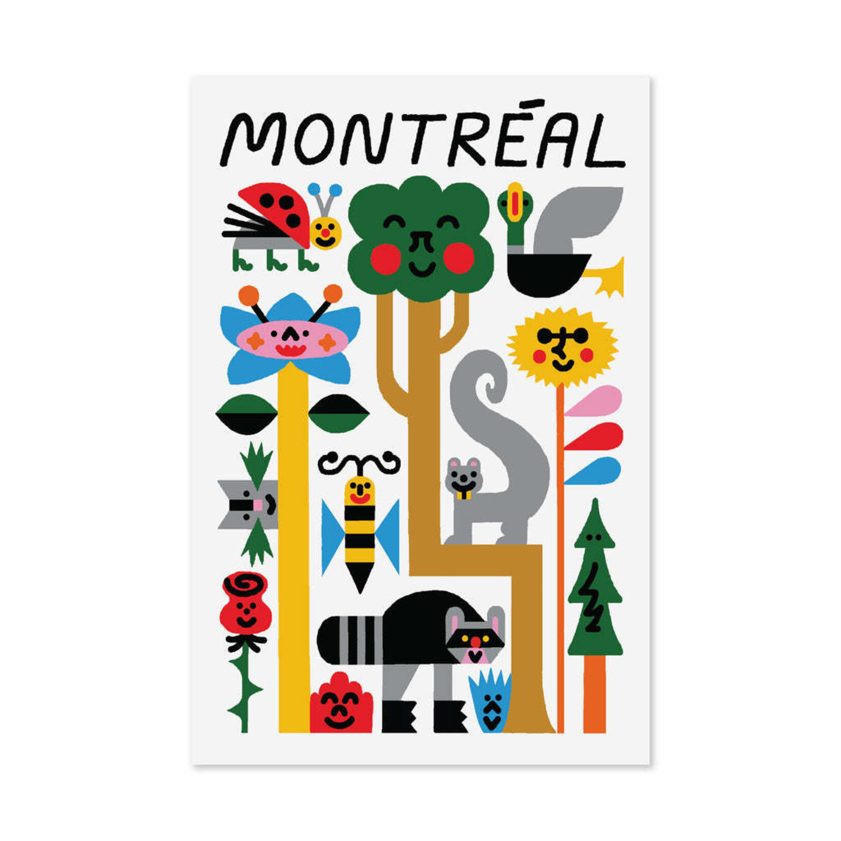 Postcard - Fauna and Flora