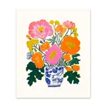 Print - Peonies Riso