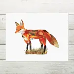 Affiche - Renard Roux