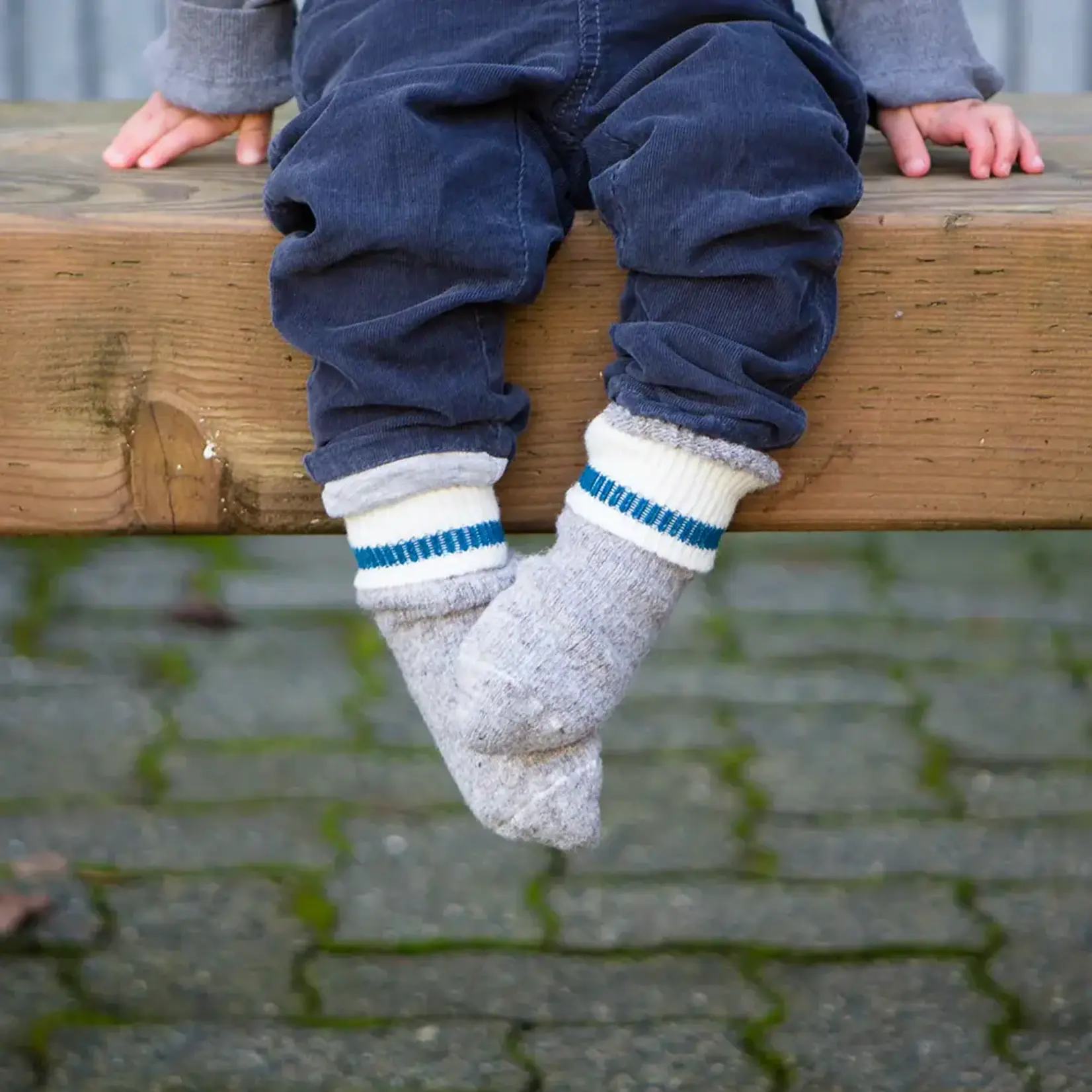 Kids' wool socks Little Camper