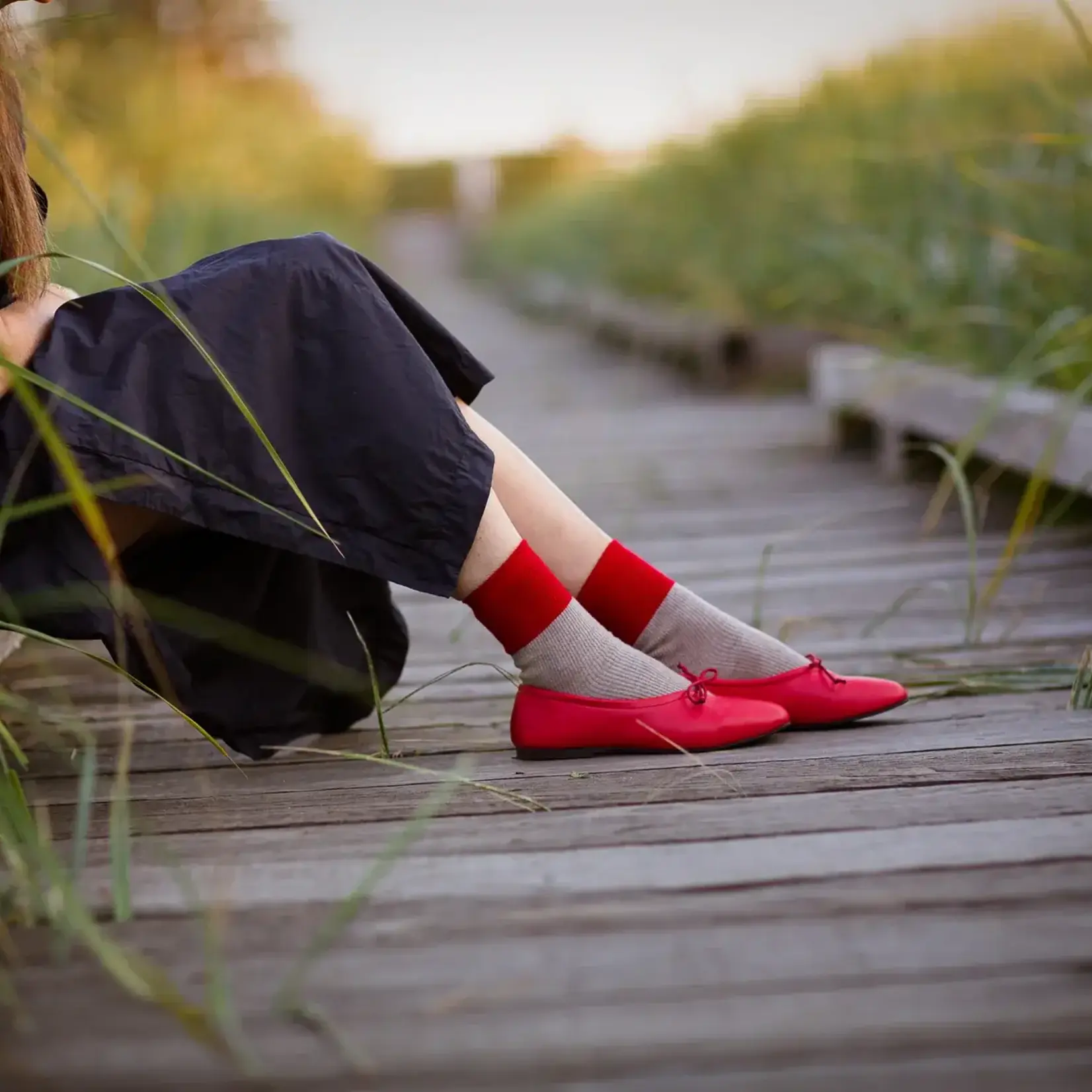 Chalet Socks two-toned