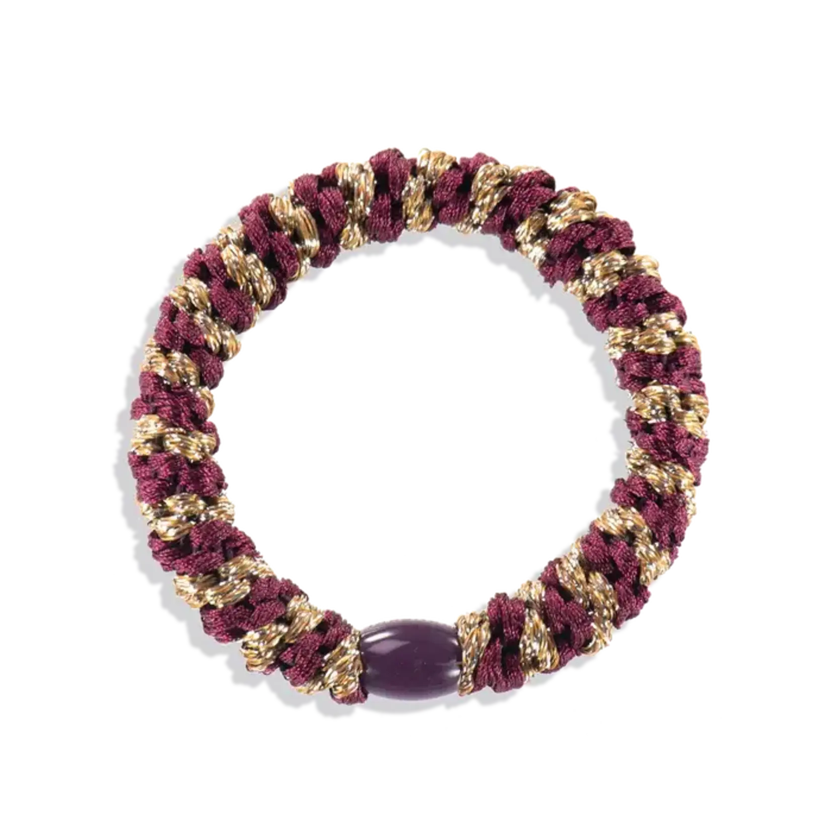 Elastique Cheveux mix Bordeaux Cognac