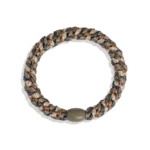 Gold Camouflage Hair Elastic