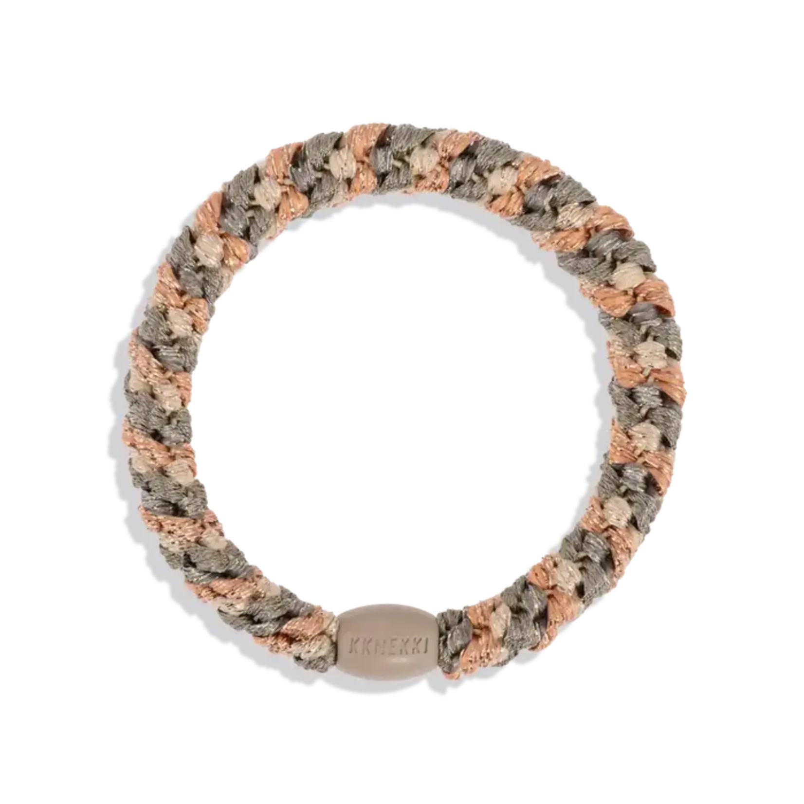 Rose Gold Camouflage Hair Elastic