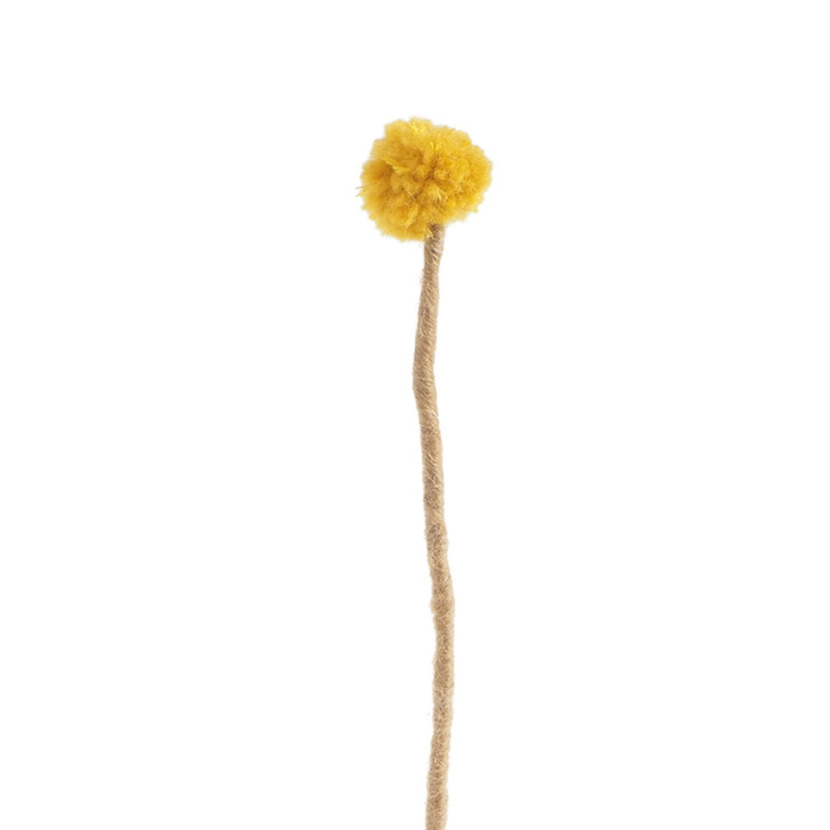 Fleur en laine - Chardon